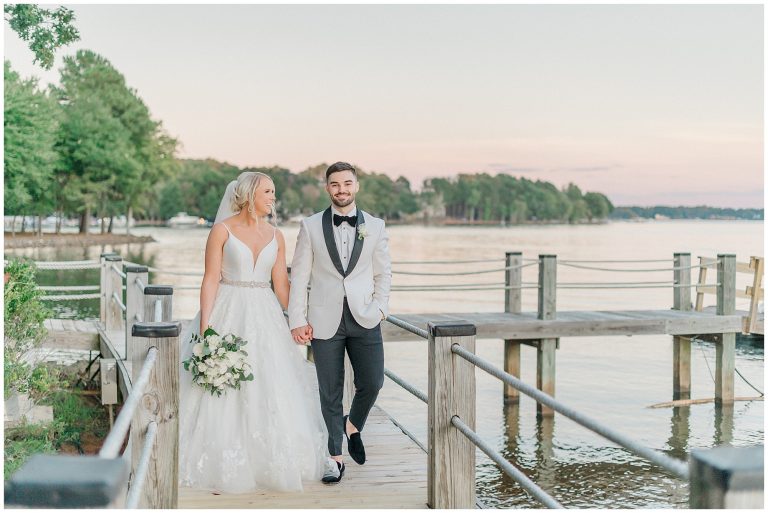 sunset wedding photos