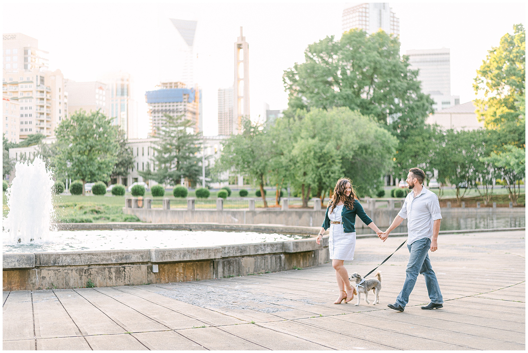 marshall park engagement session
