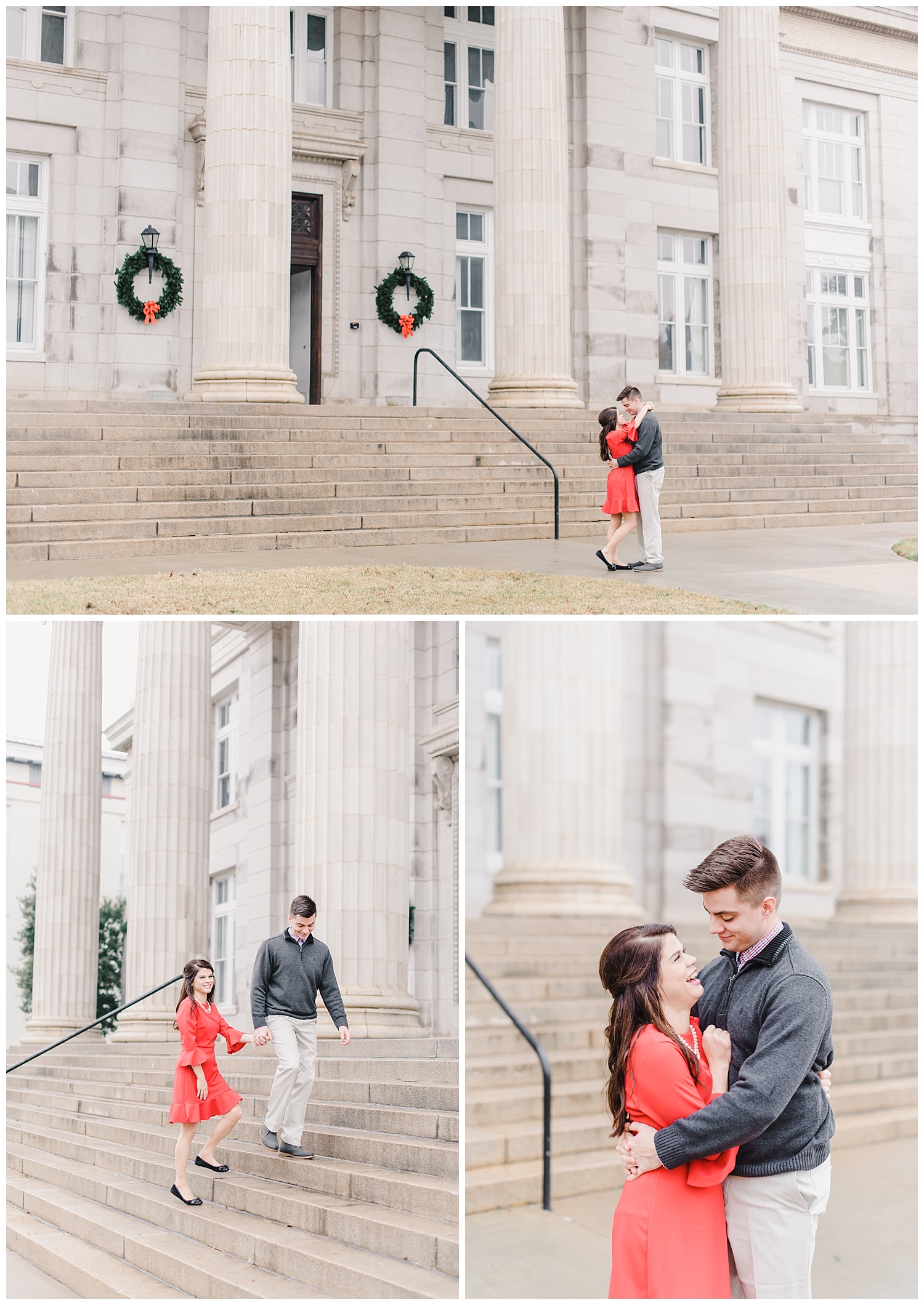 downtown engagement session nc wedding photographer