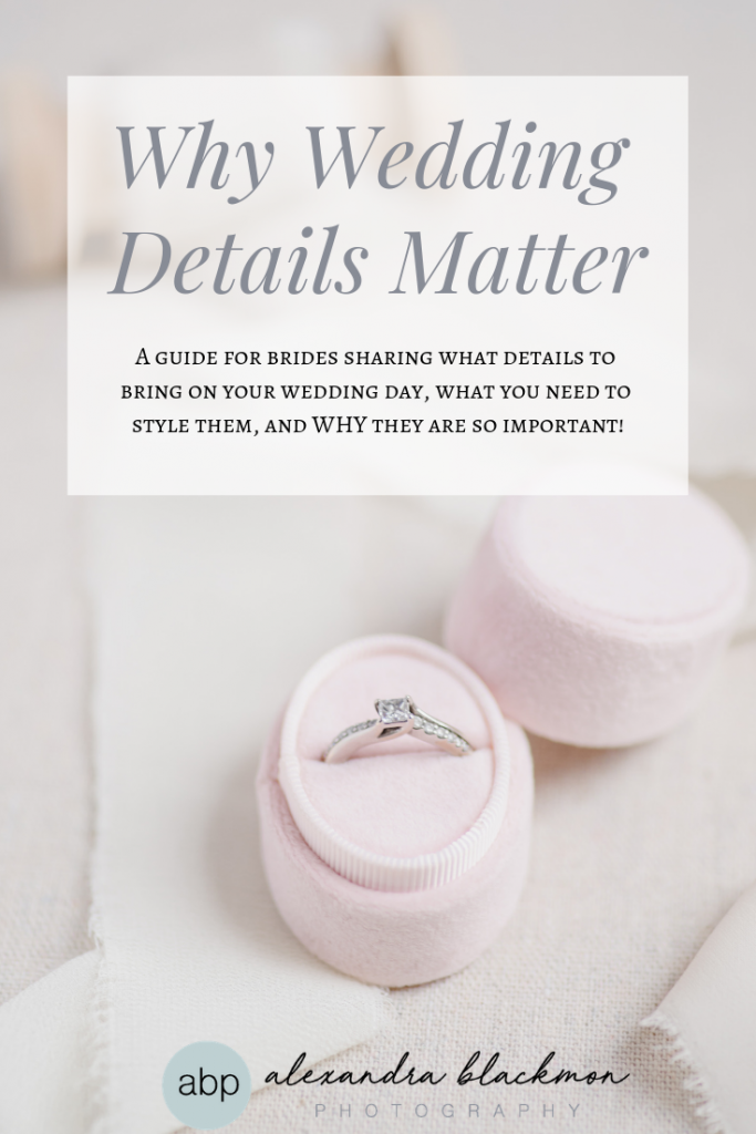 A Guide for Brides All About the Details