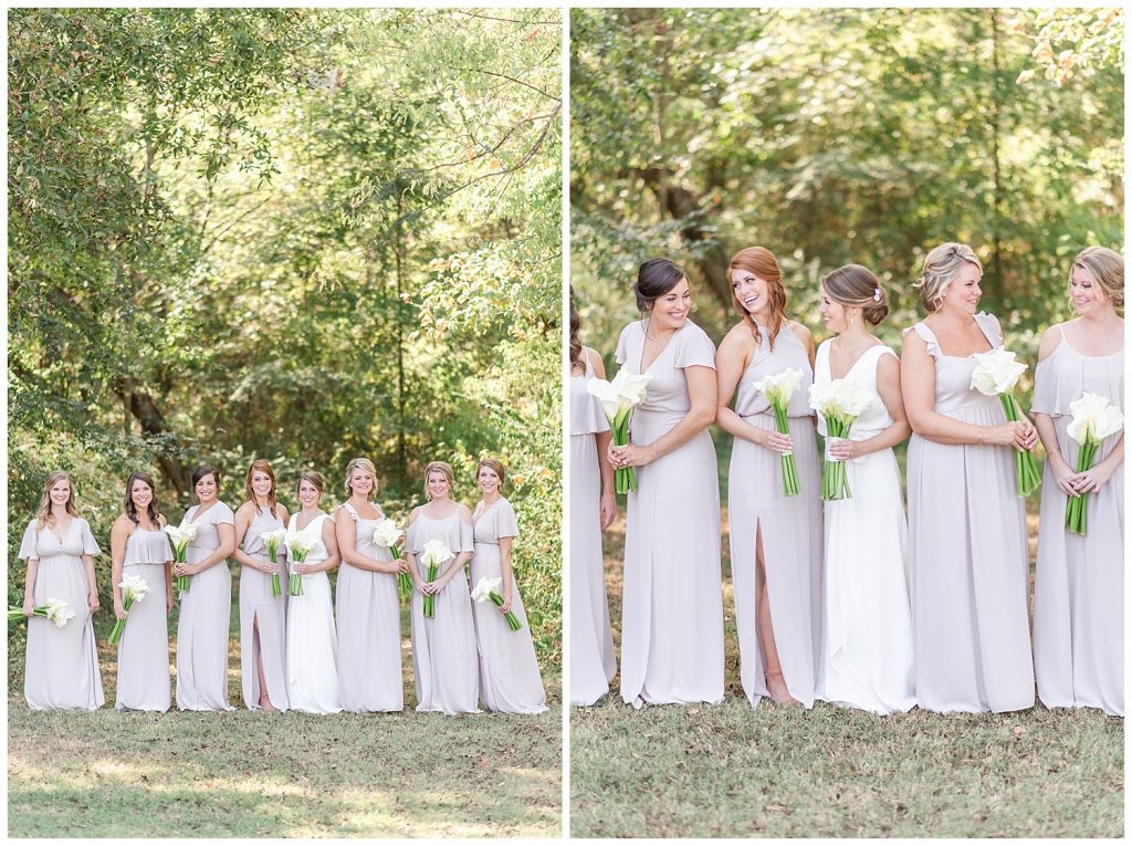 bridesmaids group shots