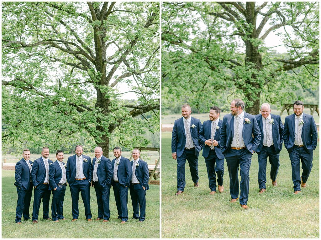 groomsmen wedding day photos