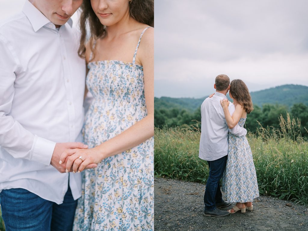 moses cone memorial park engagement session